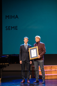 ŽUPAN MARKO ŠANTEJ IN MIHA SEME